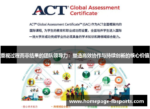 重视过程而非结果的团队领导力：塑造高效协作与持续创新的核心价值